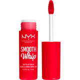 Nyx Professional MakeUp Smooth Whip Rossetto opaco 13 Cherry Crème, 4 ml