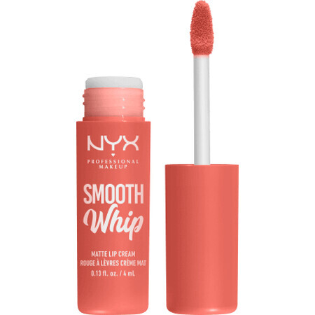 Nyx Professional MakeUp Smooth Whip Matte Lippenstift 22 Cheeks, 4 ml