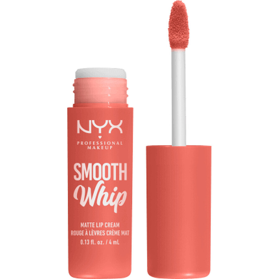 Nyx Professional MakeUp Smooth Whip Matte Lippenstift 22 Cheeks, 4 ml