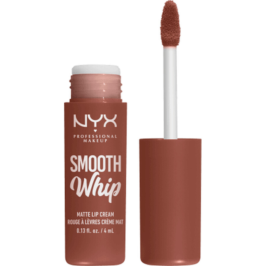 Nyx Professional MakeUp Smooth Whip Matte Lippenstift 24 Memory Foam, 4 ml