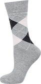 SOXO Chaussettes pour hommes, motif &#233;cossais, 1 pi&#232;ce