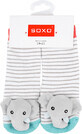 SOXO Chaussettes pour enfants, motif &#233;l&#233;phant, 1 pc