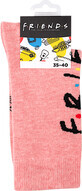 SOXO Chaussettes femmes mod&#232;le friends, 1 pi&#232;ce