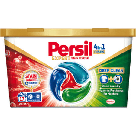 Persil Laundry Detergent Discs Stain Removal, 17 pcs
