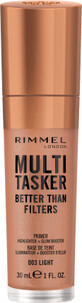 Rimmel London Multi-Tasker Better Than Filters Base de maquillage Light Medium, 1 pc