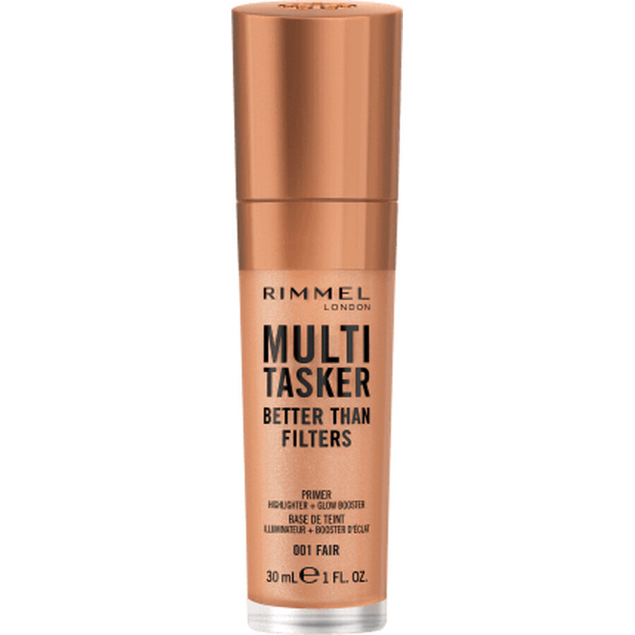 Rimmel London Multi-Tasker Base de Maquillaje Better Than Filters Medio, 1 ud.