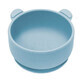 Ciotola in silicone con ventosa L&#39;orsetto, 6 mesi+, Blu acqua, Appekids