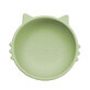 Ciotola in silicone Kitty I, 6 mesi+, Raw Green, Appekids
