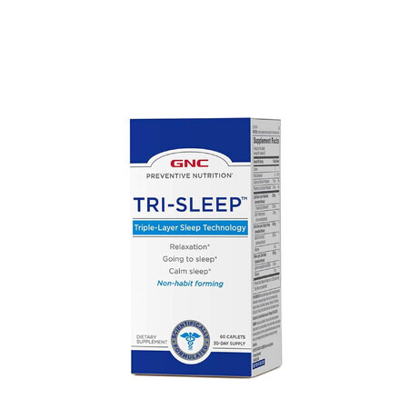 Formula avanzata per il sonno a tripla stratificazione, 60 tb, GNC