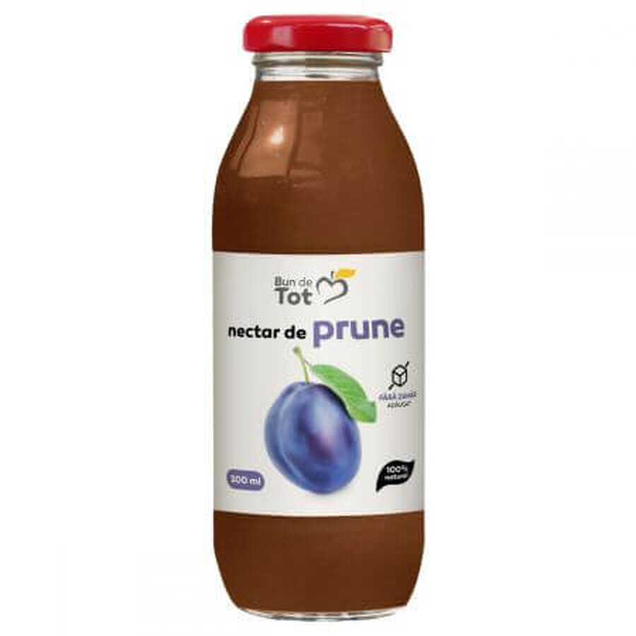 Nectar de prune sans sucre Bun de Tot, 300 ml, Dacia Plant