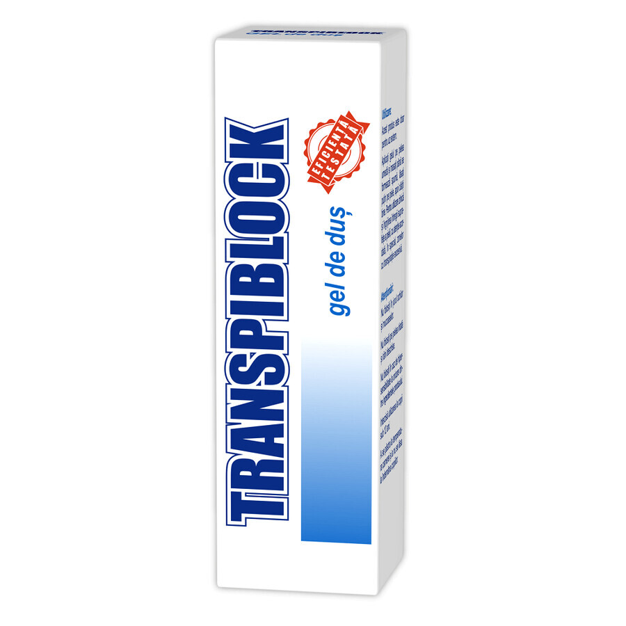 Duschgel gegen übermäßiges Schwitzen Transpiblock, 200 ml, Zdrovit