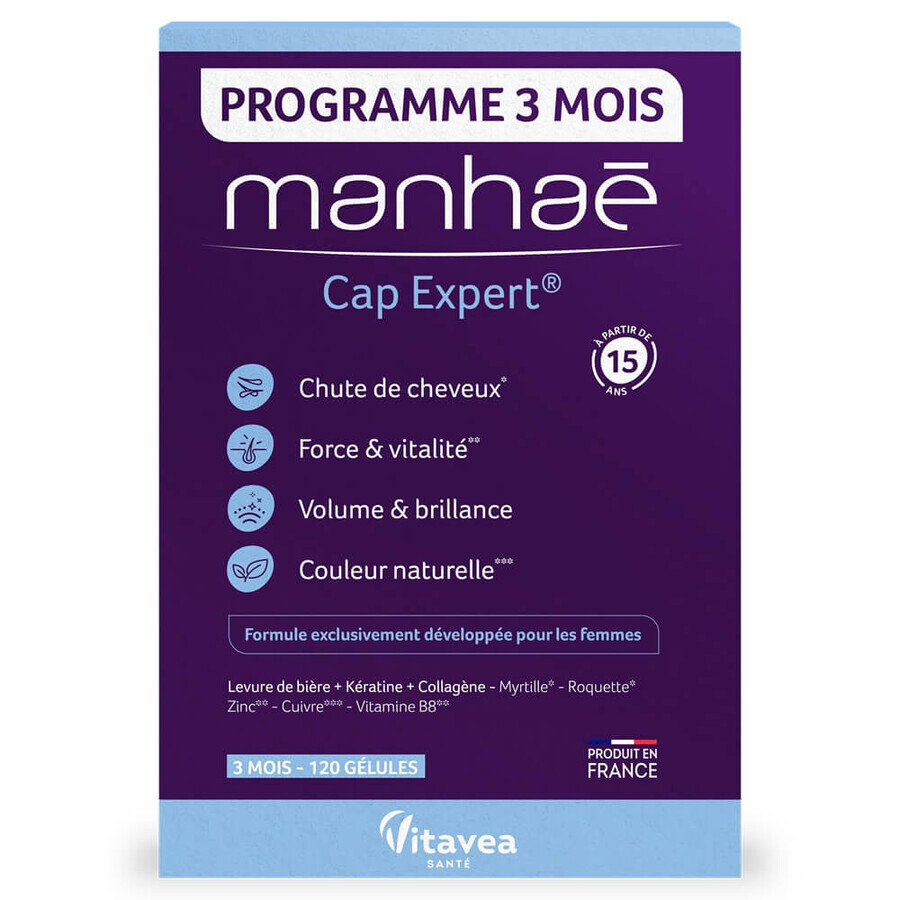 Cap Expert, 120 gélules, Manhae