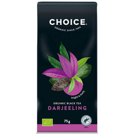 Thé noir biologique Darjeeling Choice, 75 g, Yogi Tea