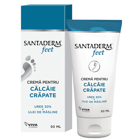 Santaderm 4feet crema per polpacci screpolati, 50 ml, Viva Pharma