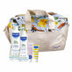 Gel detergente 500 ml + Hydra baby body 300 ml + Lozione solare protettiva 40 ml + Barriera vitaminica 50 ml + Borsa, Mustela
