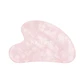 Piatra naturala Gua Sha pentru masaj facial din Quartz Roz, 1 bucata, You First