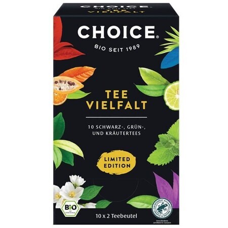 Sélection de thé Choix de la diversité, 20 sachets, Yogi Tea