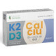 Compl&#233;ment alimentaire K2+ D3+ Calcium, 30 comprim&#233;s, Laboratoires Remedia