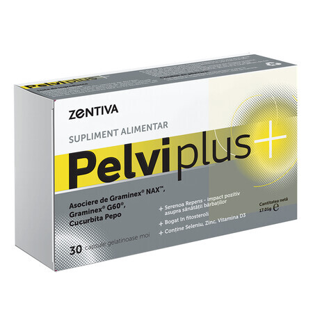 Complément alimentaire Pelviplus, 30 gélules, Zentiva