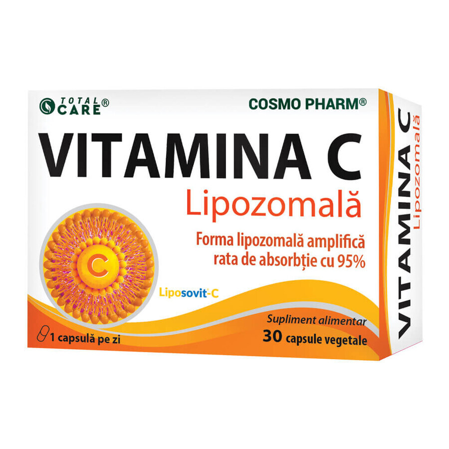 Vitamine C Lipozomala, 30 gélules, Cosmopharm