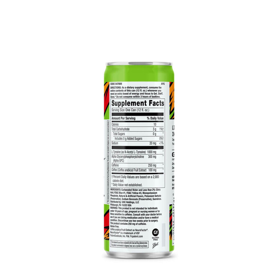 Beyond Raw Lit Charged, Smalto per unghie al gusto di verme gommoso, 355 ml, GNC