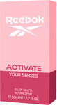 Reebok ACTIVATE YOUR SENSES eau de toilette pour homme, 50 ml