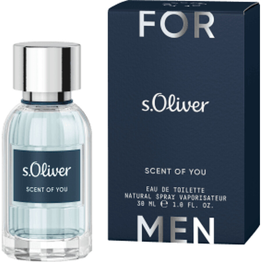 s.Oliver Eau de toilette SCENT OF YOU men, 30 ml