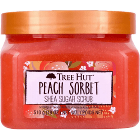 Tree Hut Scrub per il corpo SORBETTO ALLA PESCA, 510 g