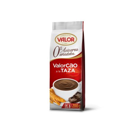 Chocolat chaud sans sucre, 200 g, Valor