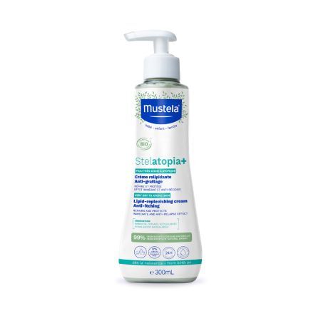 Mustela Stelatopia+ Crema ristrutturante lipidica, 300 ml