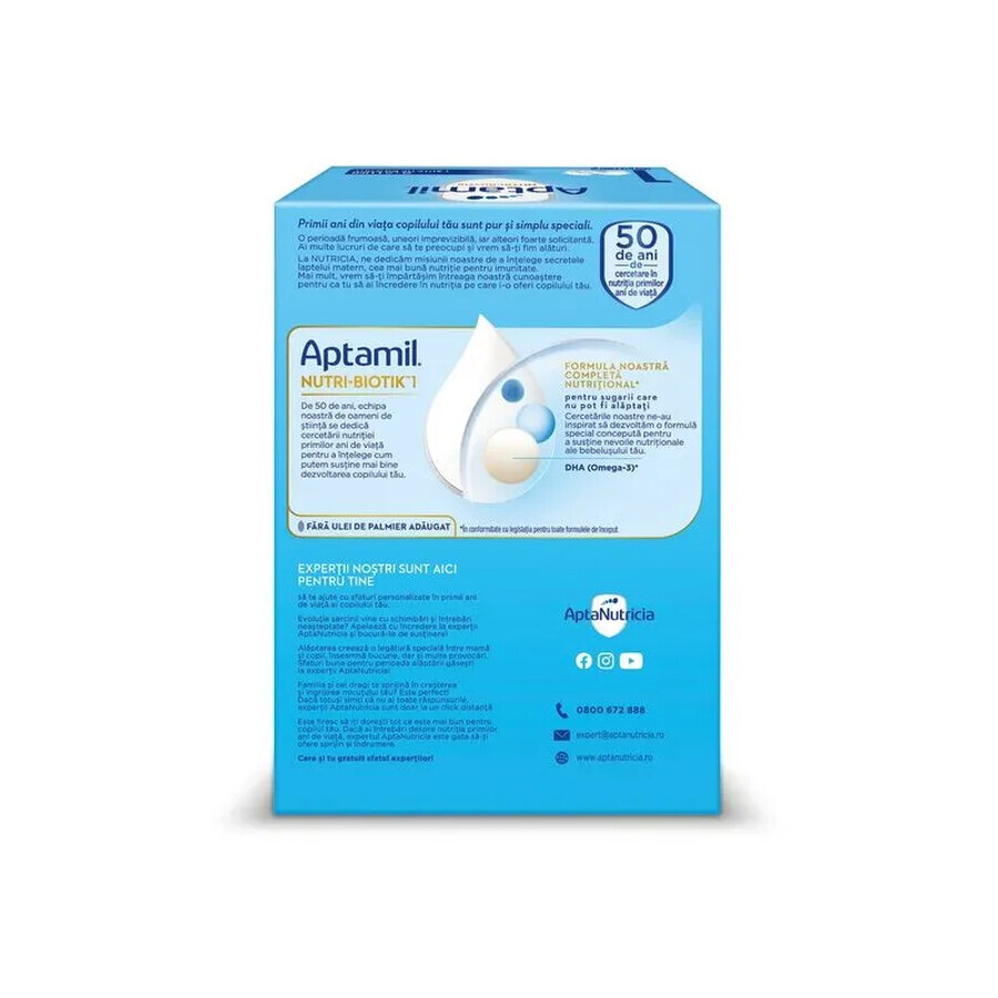 Aptamil Nutri-Biotik 1, 0-6 mesi, 1200 g, Nutricia