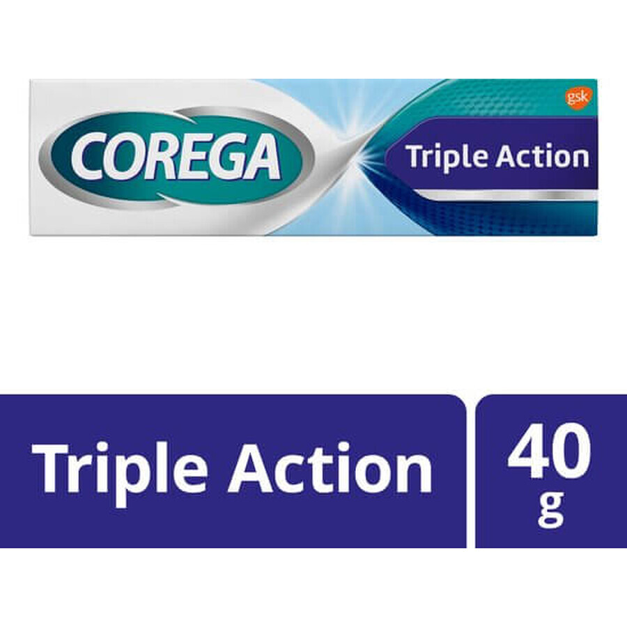 Corega Triple Action Protein Care 40 gr