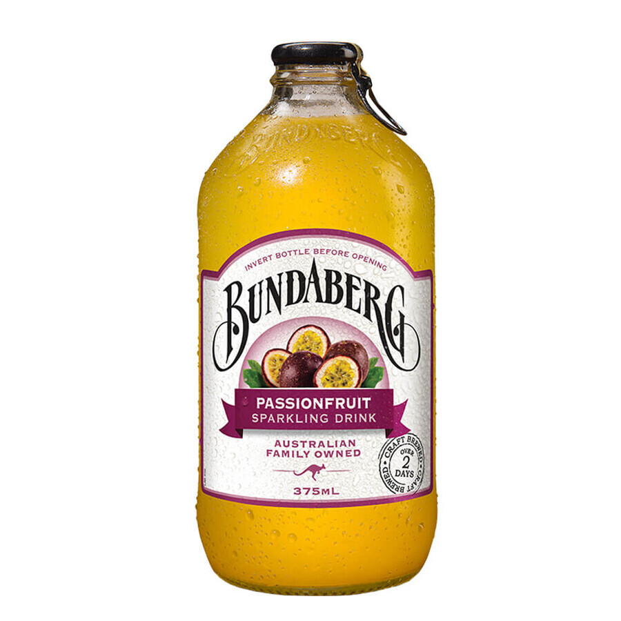 Boisson au jus de fruit de la passion carabogazo, 375 ml, Bundaberg