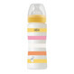 Bottiglia WB PP con tettarella in silicone a flusso rapido Girls, 4 mesi+, Giallo, 330 ml, Chicco
