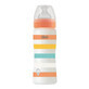 Bottiglia WB PP con tettarella in silicone a flusso rapido Unisex, 4 mesi+, Arancione, 330 ml, Chicco