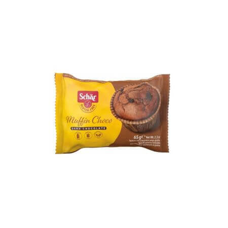 Muffin au chocolat et au cacao sans gluten, 65 g, Dr.