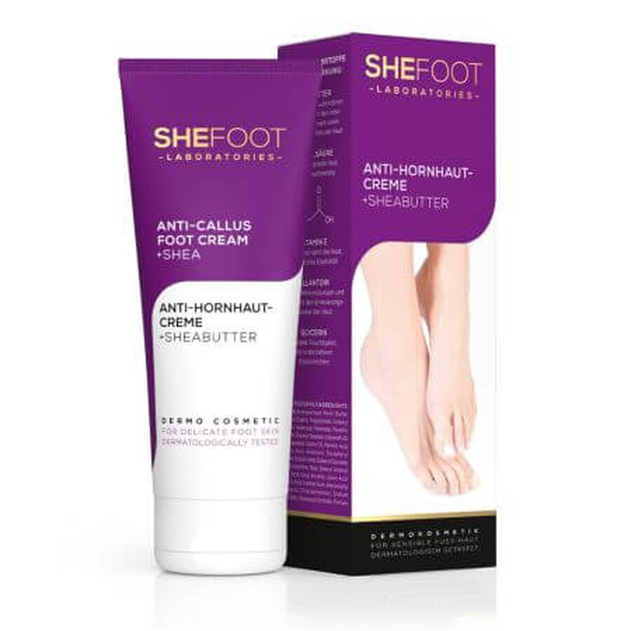 SheFoot crème contre les callosités, 75 ml, SheCosmetic