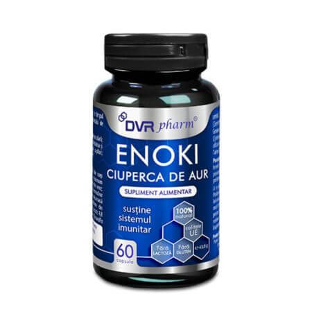 Fungo Enoki dorato, 60 capsule, DVR Pharm