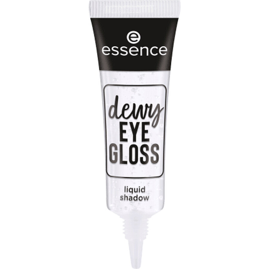 Ombre à paupières dewy Eye Gloss ombre liquide, 01 - Crystal Cleaer, 8 ml, Essence