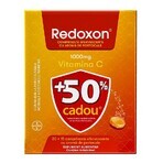 Redoxon avec vitamine C, 1000 mg, 30+15 comprimés effervescents, Orange, Bayer