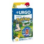 Toppe per bambini Pokemon Tattoo, 16 pezzi, Urgo