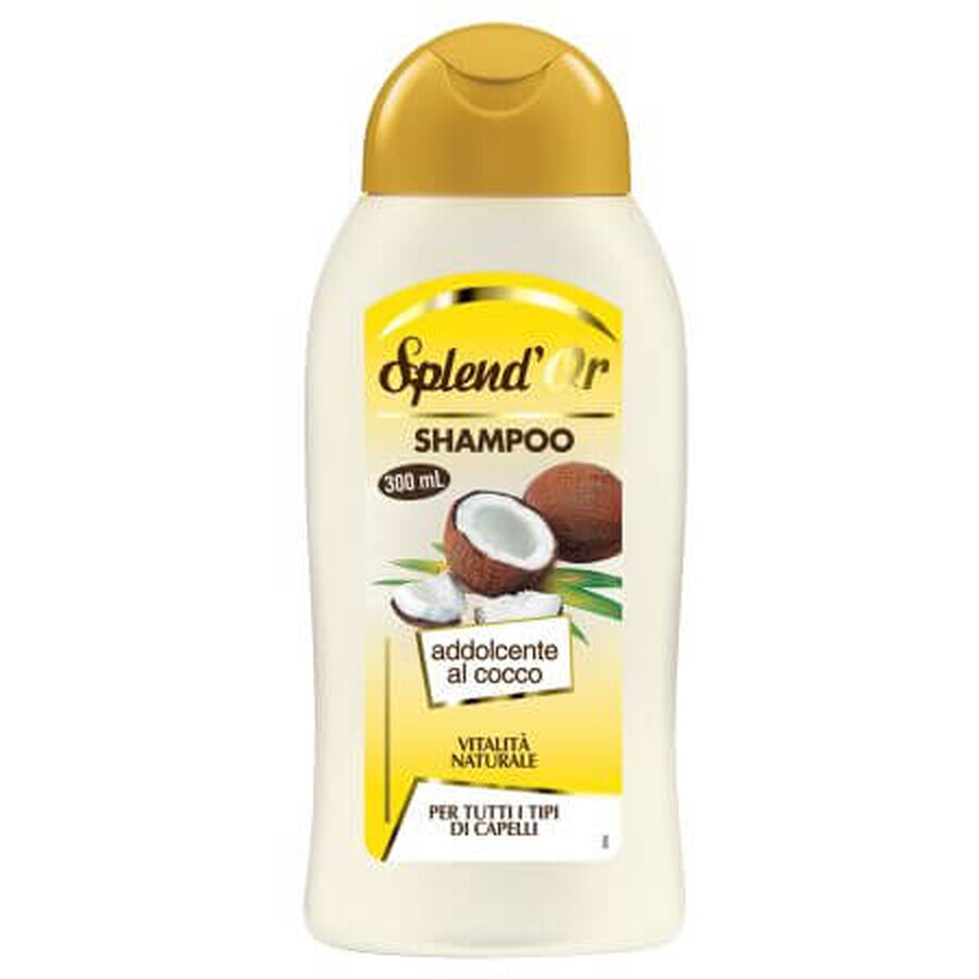 Shampooing à l'huile de coco, 300 ml, Splend'or