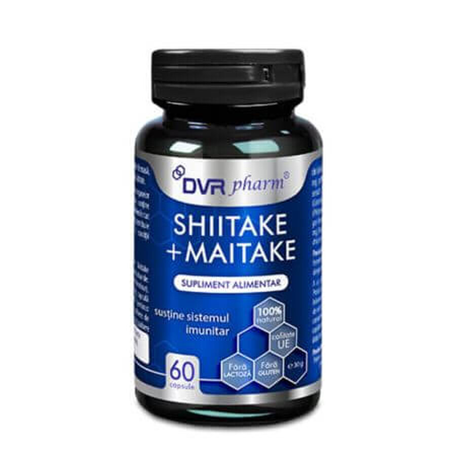 Shiitake + Maitake, 60 Kapseln, DVR Pharm