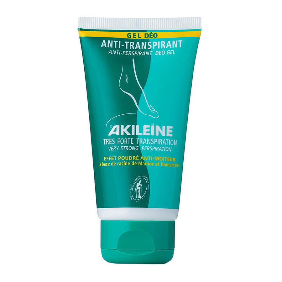 Akileine Very Strong Antiperspirant Deo Gel, 75 ml, Asepta