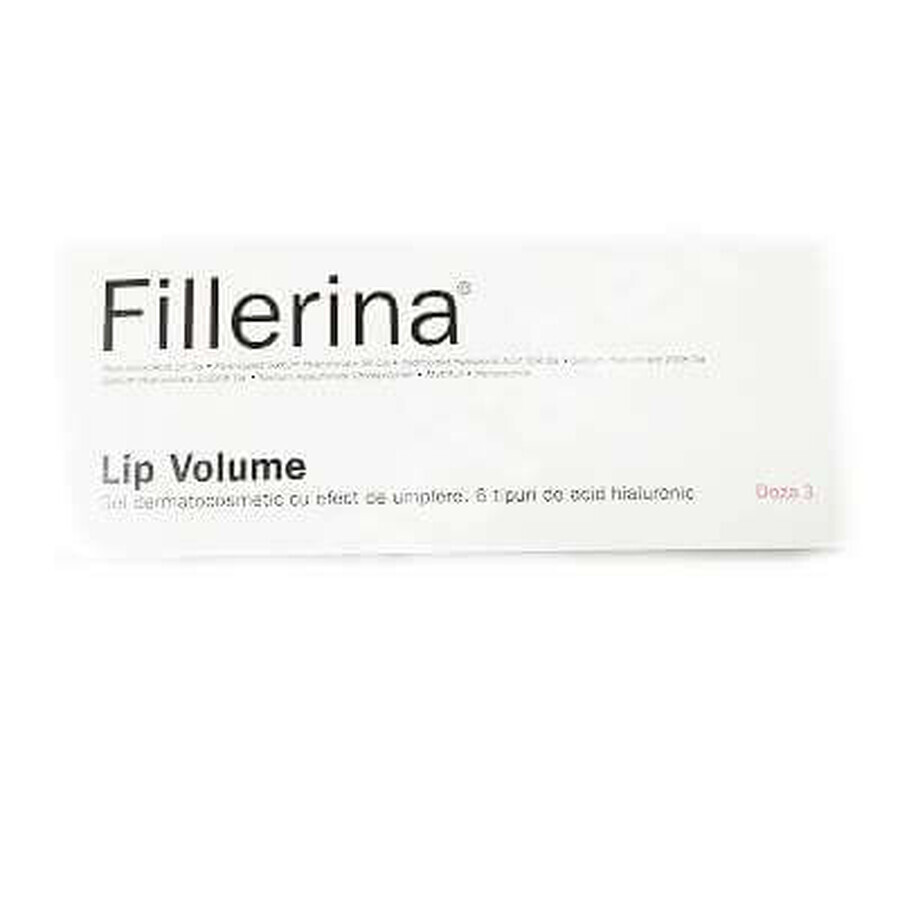 Dermatocosmetic Lip Filler Gel 3 Lip Volume Fillerina, 5 ml, Labo