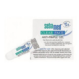 Gel dermatologique anti-acné pour le traitement des boutons Clear Face, 10 ml, sebamed