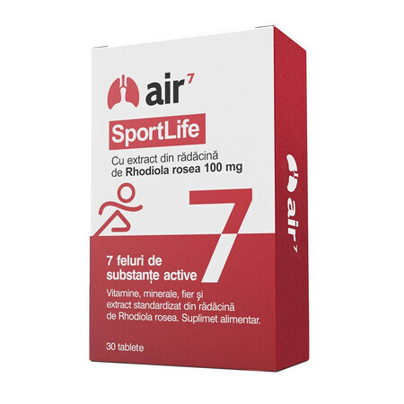 Air 7 SportLife, 30 compresse, Verde Splid