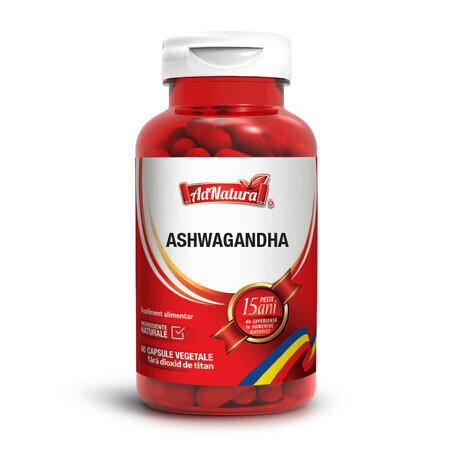 Ashwagandha, 60 gélules, AdNatura