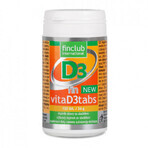 Fin VitaD3tabs, 4000IU, 120 tablets, Finclub