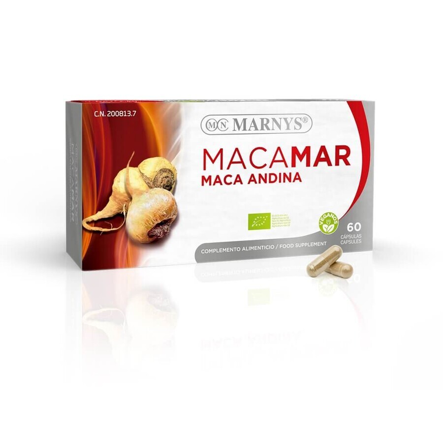 Macamar, 60 gélules, Marnys